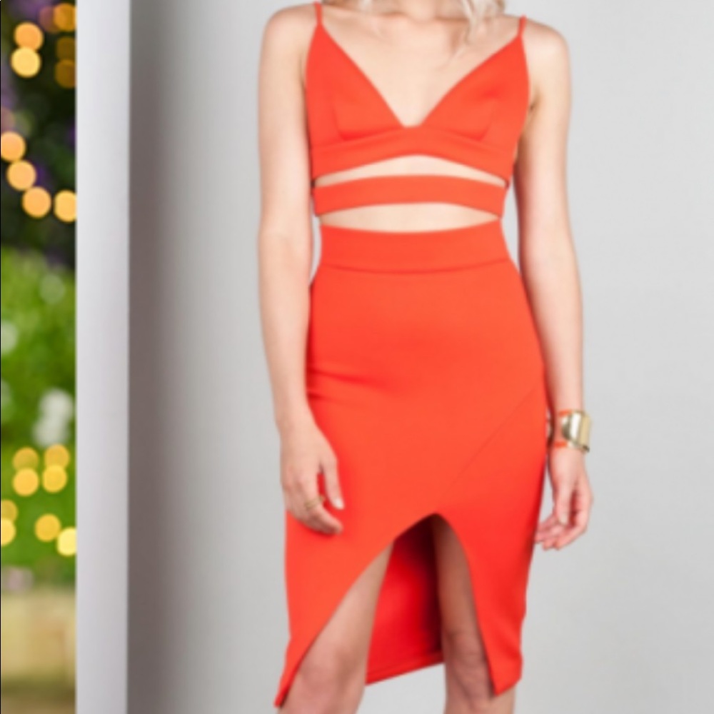 Starlet crop top and matching zula skirt WITH TAGS